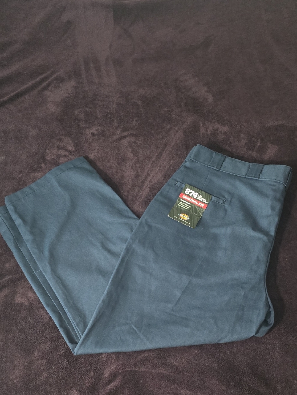 Dickies Men’s 874 Straight-Fit Chinos in Navy